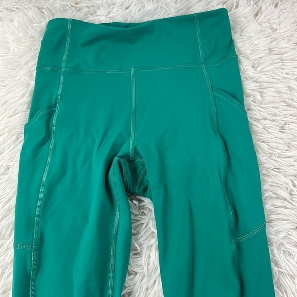 Lululemon Invigorate High-Rise Crop 23" Maldives Green - Picture 2 of 6
